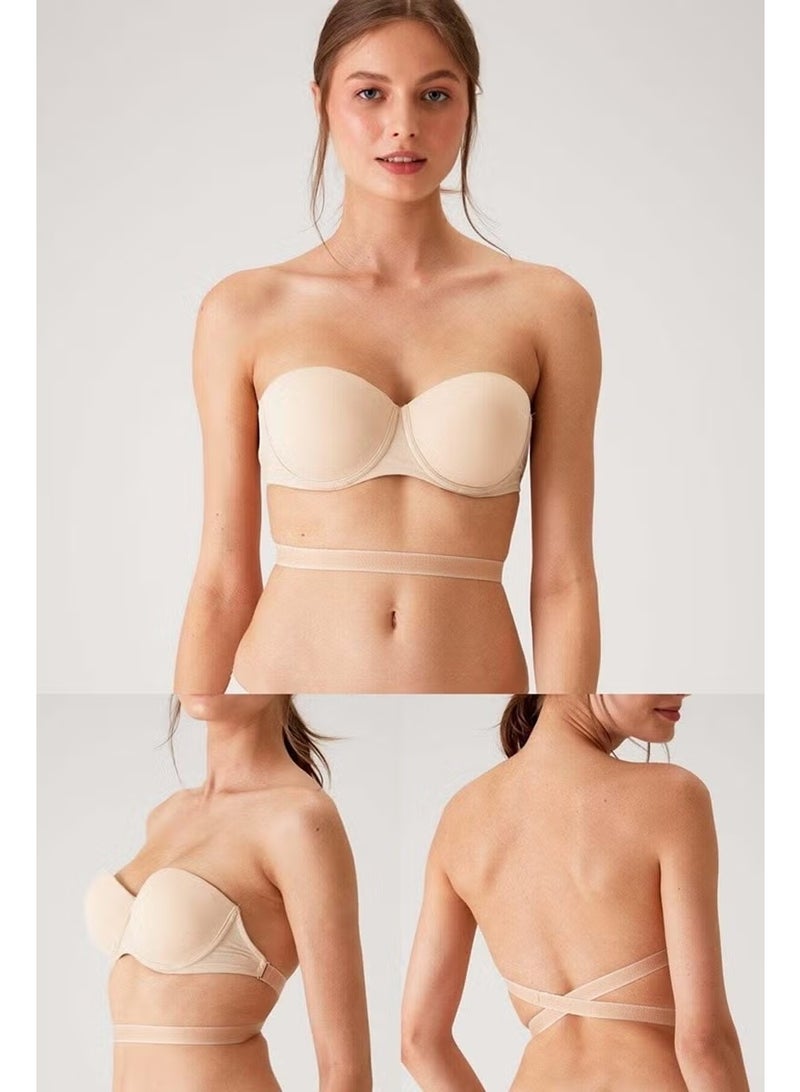 pierre cardin سينا حمالة صدر بدون حشوة بدون أشرطة 6022 - Image 4